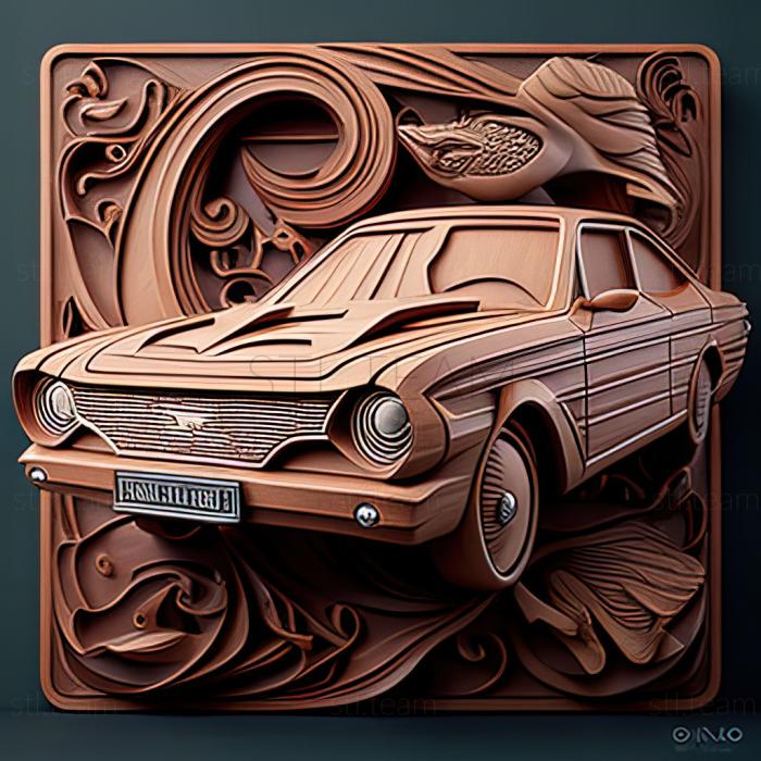 3D model Ford Falcon (STL)